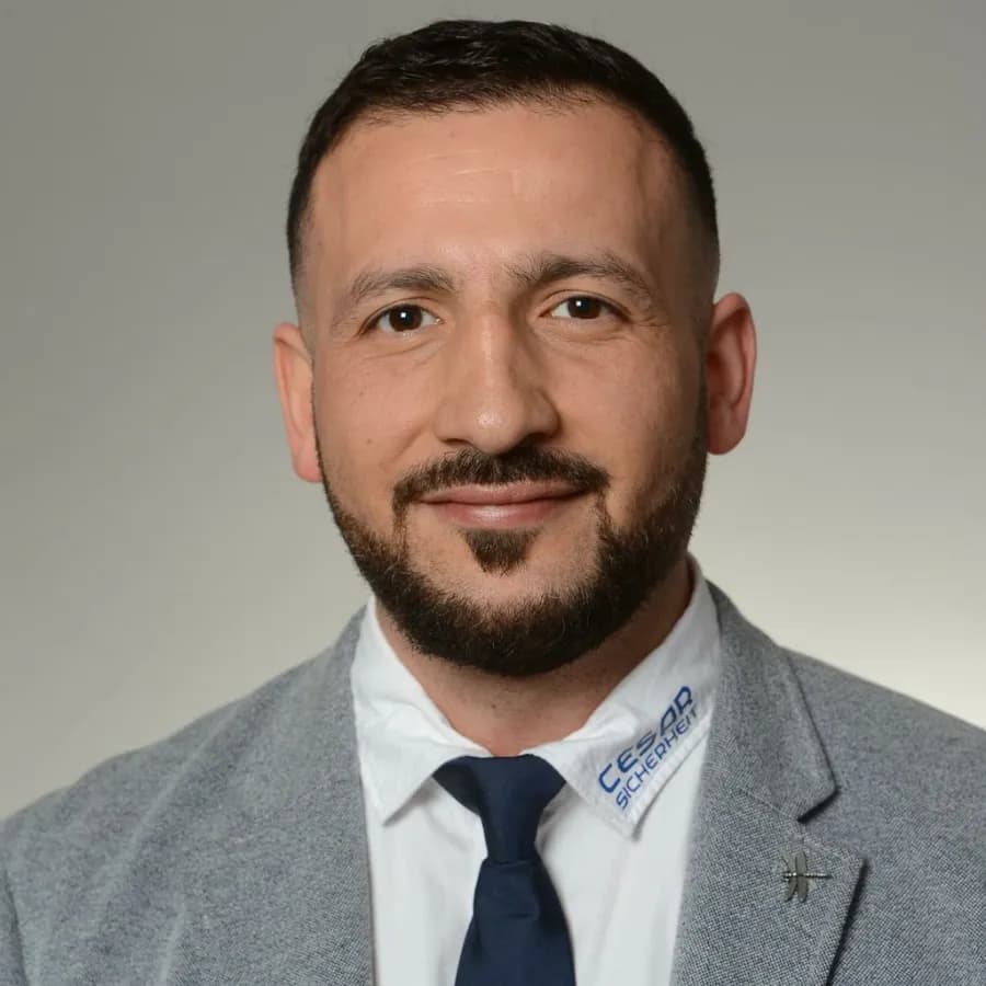 Sezer Ülker, Geschäftsführer von Cesar Sicherheit